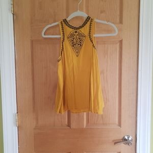 Love, fire xs tank top